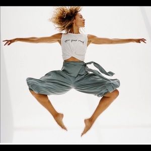 Free people Movement Venice harem pants size S.